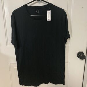 GAP Black Short Sleeve Tee Sz S
